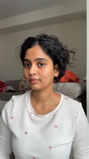 Madhu | 🤍🤍🤍 @lorealparis lumi glow lotion @houseofhur_official blush ruby red @elfcosmetics liner “dark cocoa” @makeupbymario rosewood glow lip... | Instagram