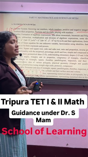 School of Learning Coaching Agartala on Instagram: "Tripura TET I & II best Coaching, Best study materials l Admission is going on l School of Learning Agartala l ph 7005828529 l"