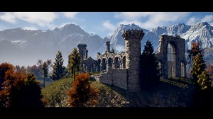 Castle Animation Unreal engine 4K