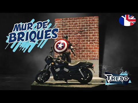 Comment faire un décor en mur de briques