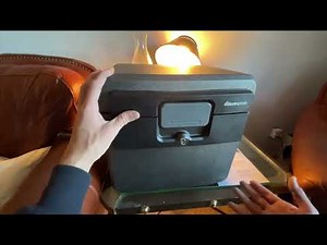 SentrySafe Black Fireproof and Waterproof Safe, File Folder and Document Box with Key Lock Review