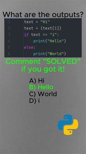 I bet you can't solve this indexation question #coding #programming #python