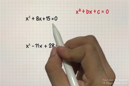 How to Solve Any Quadratic Equation by Factoring – Step-by-Step Guide! | Math Love