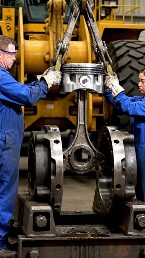 Replacing a Hydraulic Piston on a Massive Excavator | Real Repair