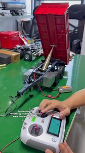 90K views · 810 reactions | Ready for shipment!!!朗朗 the hydraulic Lesu 2 axle trailer dump trailer with controlled buy a magnetic connector instead of a receiver  all hydraulic and actual to functions  #Toucanhobby #RCmodel #rcconstructionmodels #rcconstruction #rcloader #RC #lesu #trailer #dumper | Toucanhobby RC Model | Facebook