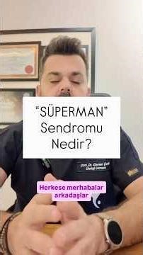 What is Superman syndrome? #urologist