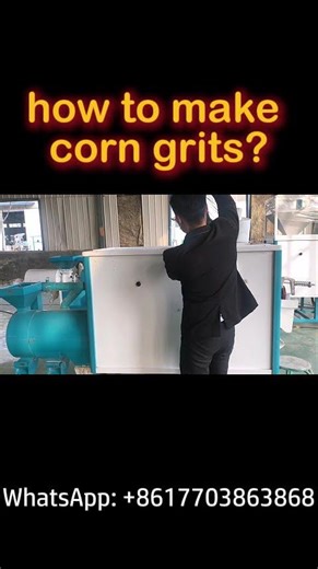 How to Make Corn Grits? 🌽 Corn Grits Making Machine Working Process