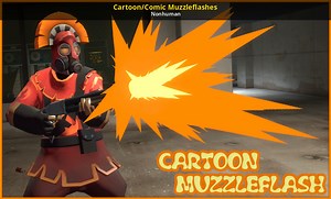 Cartoon/Comic Muzzleflashes Mod for Team Fortress 2 | TF2 Mods