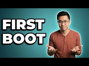 How Do I Begin OS Setup on a Freshly Built Computer?