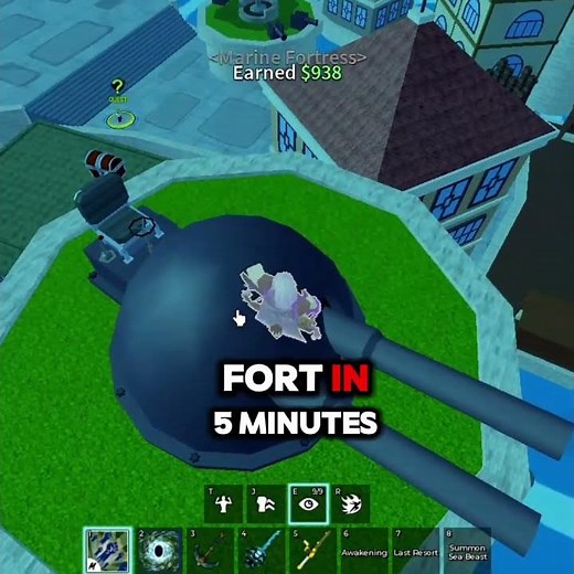PVP GAUNTLET + MARINE FORT SECRET QUEST ⚔️🔥| Blox Fruits #robloxv#bloxfruits #fyp #trending #shorts