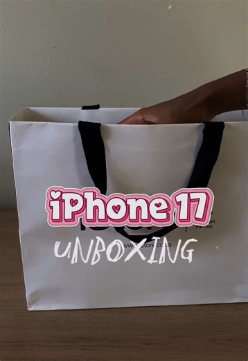 White iPhone 17 Unboxing Experience