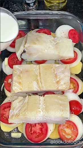 BACALHOADA DE FORNO SUPER FÁCIL DE FAZER