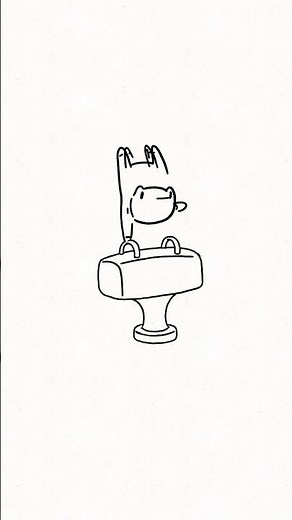 frogs but gymnastics