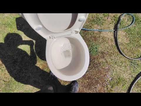 Briggs Pressure Assisted Toilet rag flush