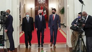 Biden revitalizes ties with Mexico, Canada at White House