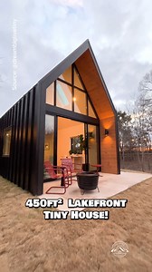 6.8K views · 87 reactions | Would you live in this lakefront 450-sqft...