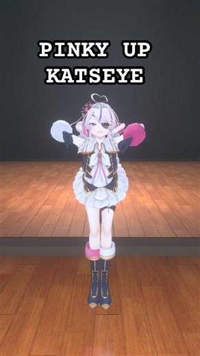 Pinky Up / KATSEYE #踊ってみた attempt learning in 5 mins💃 #mariamarionette #vtuber #nijisanji