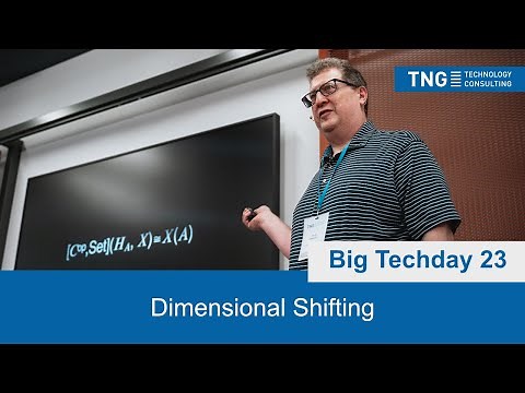 Big Techday 23: Dimensional Shifting [EN] - David Beazley, Independent Author and Researcher