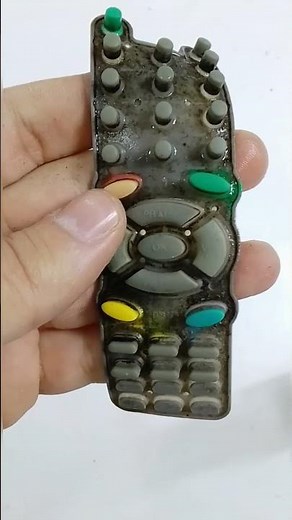 cleaning dirtiest remote control tv LG