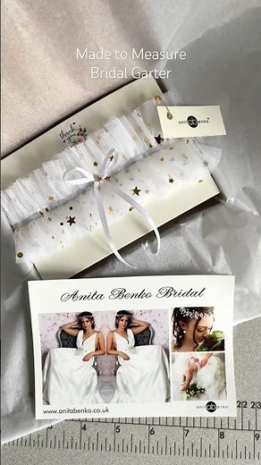 Making bridal garter, Made to measure Wedding garter, Anita Benko Bridal #wedding #bridal #sewing