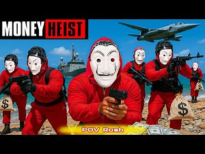 PARKOUR VS MONEY HEIST 3! | BAD GUYS: No ESCAPE, POLICE Dockside Chase Ignites (BELLA CIAO) Epic POV