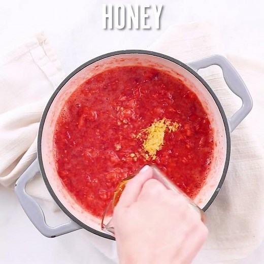 Easy No Cook Strawberry Freezer Jam