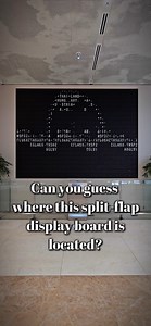 Check out this interactive split-flap display board! #CanYouGuess where? Something exciting is #ComingSoon!  | Ministry of Transport, Singapore | Facebook