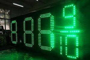 [Hot Item] Digit Billboard 8.88 9/10 15inch LED Gas Price Sign Waterproof 7segment LED Gas Price Sign