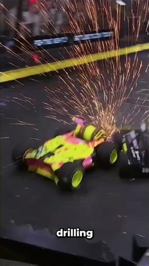 💪 CrusherX DOMINATES VenomDrill! | Extreme Robot Control #Shorts