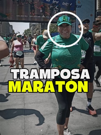Corta ruta y presume haber corrido el Maratón de la CDMX🇲🇽 Tramposo del Maratón #runningcommunity #MaratonCDMX #42k