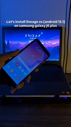We are going to install lineage os (Android 12) on samsung galaxy j6+🔥
