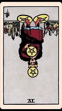 Four of Pentacles Reversed Tarot Meaning | Elliot Oracle