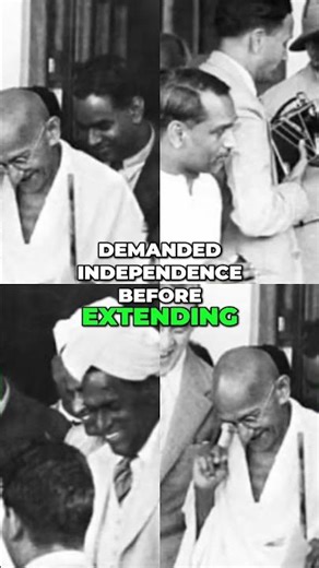 India Fights Back: Quit India Movement & Gandhi's Revolution #shorts