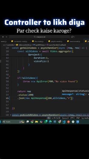 Mr Gen-Z on Instagram: "Test Your Backend API Using POSTMAN! #Postman #API #BackendDevelopment #WebDevelopment #Testing #Programming #RESTAPI #DeveloperTools #Coding #TechShorts #LearnToCode #APITesting In this short, I show you how to send requests to your backend API using Postman — the ultimate tool for testing endpoints without needing a frontend! 🛠️ What I cover: ✅Sending GET requests to fetch data ✅ Making POST requests with JSON body ✅ Testing PUT/PATCH & DELETE methods ✅ Checking status