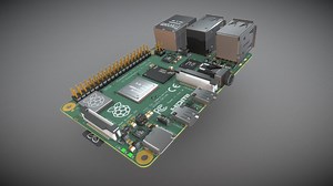 Raspberry Pi 4 Model B - 3D model by Stichting Consortium Beroepsonderwijs (@scb3d)