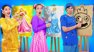 NOUVEAU 123 GO! CHALLENGE: Défi d’art riche vs pauvre | Exceller avec ce qu’on a ! Astuces de dessin | 123 GO Challenge French
