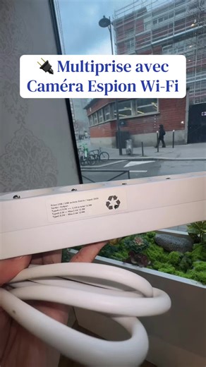 Multiprise avec Caméra Espion Wi-Fi à Paris