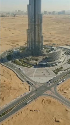 Inside the Construction of #burjkhalifa (Start to Finish) #constructiontimelapse #megaproject#shorts