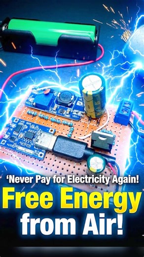 This Homemade Wind Turbine Gave Me FREE Power ⚡ #diy #electronic #experiment