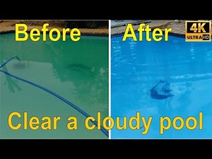 DIY - Clear a cloudy (murky) pool in 24 hours.