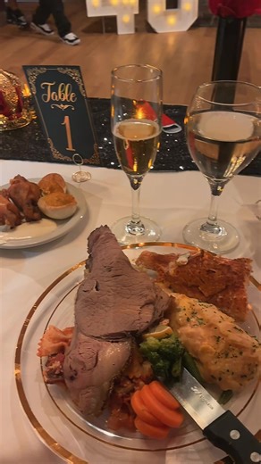 When the food is so good you gotta double back 😮‍💨 Prime rib, stuffed haddock stuffed with crab meat, chicken French, wings, deviled eggs,veggies, pasta salad & more. Even my guests were raving. We’ll be back on a Friday— #BelieveIT #Foodie #fyp
