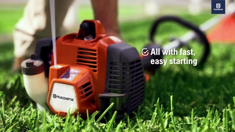 Husqvarna 122LK Grass Trimmer, 22-cc 2-Cycle, 17-inch Straight Shaft Gas Trimmer with T25 Head, 967628201