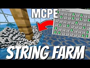 BEST INFINITE String Farm in Minecraft Bedrock, MCPE, Consoles 1.21!♾️