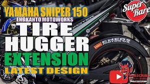 TIRE HUGGER EXTENSION 2.0 LATEST FOR SNIPER 150 we sale rare / unique items accessories for sniper 150 we make customized, modified / sale genuine customized items for sniper 150. made to order made of original panels from yamaha. -Yamaha Sniper 150 -Yamaha Exciter 150 -Yamaha Jupiter 150 -Yamaha Mxking 150 -Yamaha Y15ZR 150 if you like this video just subscribe my Youtube Channel and dont forget to hit the Bell for more update. if you have question just comment down below. Subscribe | https://w