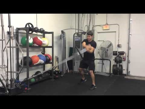 Landmine Rotation Exercises for Core Strength