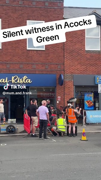 Silent Witness Filming in Acocks Green Behind the Scenes