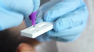 Antigenic Test Cassette Glass Test Tubes Stock Footage Video (100% Royalty-free) 1071950173 | Shutterstock