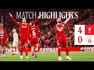 Highlights: Liverpool 4-0 Galatasaray | FOUR Goals as Reds Reach Champions League Quarter-Finals