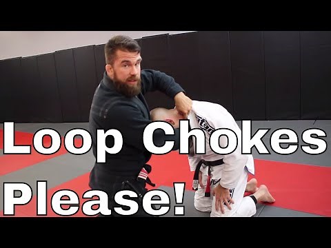 Loop Chokes Please! (Basics on How the BJJ Loop Choke Works)