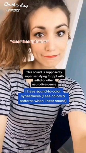 Neurodivergence & Sounds Different sounds can give us ASMR or even misophonia. Autistic and ADHD brains are often sensitive to sounds and studies have shown how certain types of music light up our brains in therapeutic ways. It's important to remember that AuDHDers are not all the same. Although we all have sensory processing issues, that looks different for each person. 8D music with panning may be helpful for one AuDHDer, but painful for another (like me 😖). The main takeaway is that sounds p